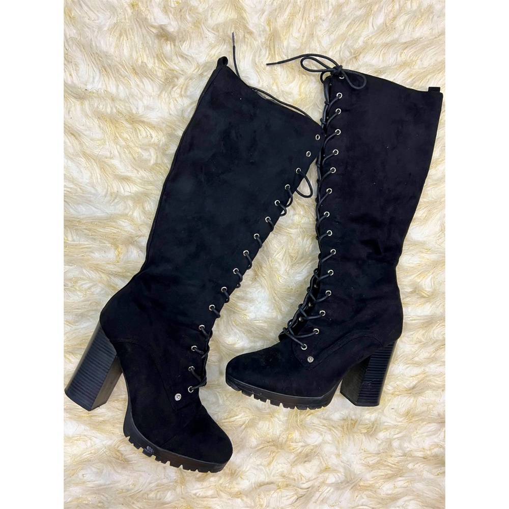 Black boots